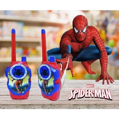 Spiderman Walkie Talkie Battery Operated playset Toy for kids