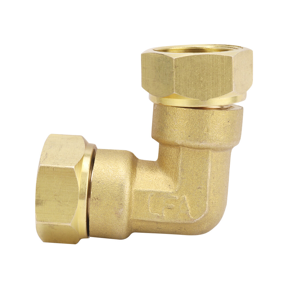 1 Đầu Nối Chữ T Ren Đực/Cái 1/2 Inch Khớp Nối Ống Nước Bằng Đồng Thau