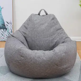 Everso Living Room Cloth Lounger Seat Bean Bag Pouf Puff Couch Seat Bean Bag Pouf Puff Couch
