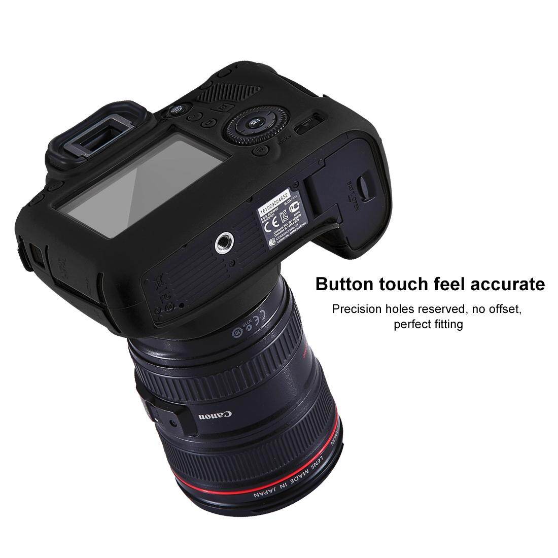 PULUZ Ốp Bảo Vệ Silicon Mềm Cho Canon EOS 6D