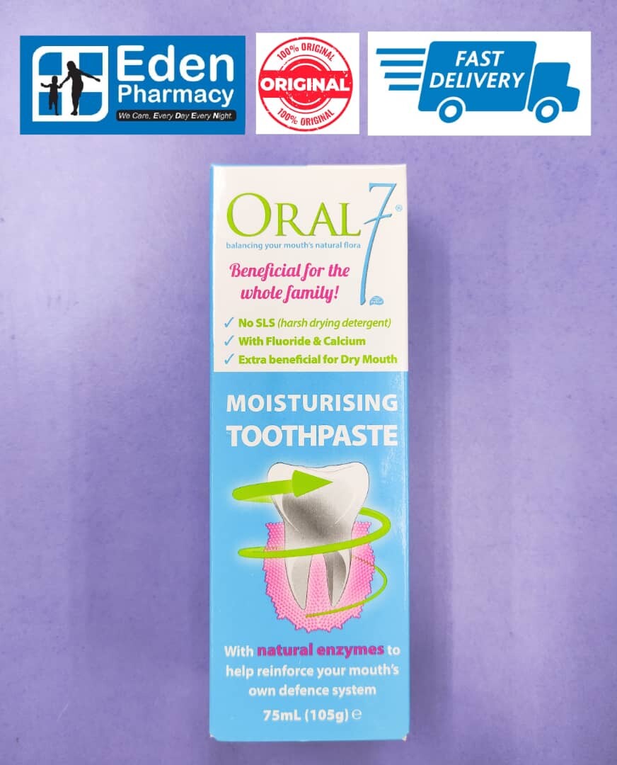 Oral 7 moisturising toothpaste ( 105g ) | Lazada