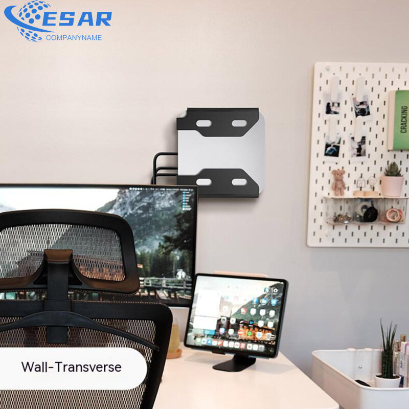 Acrylic Bracket Compatible For Mac Studio Desktop / Wall-mounted Holder Support Frame Host Box Storage Rack