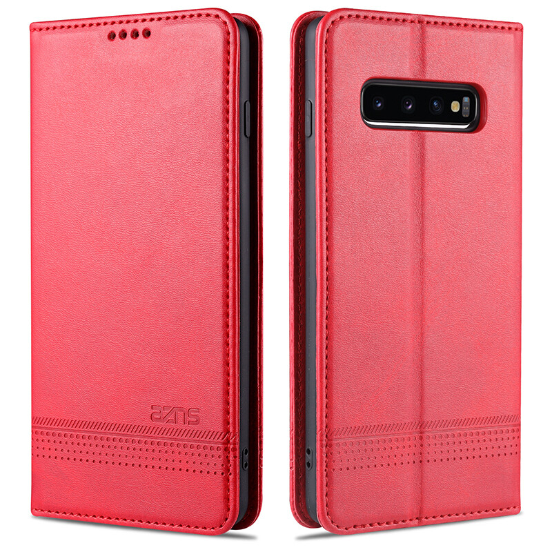 Wallet Case for Samsung Galaxy S10 S10+ Phone Cover with Card Slot Money Pocket