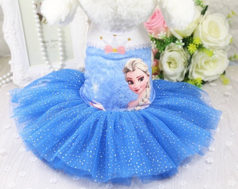 DY Loving Thời Trang Đông Lạnh Pricess Ăn Mặc Cho Chó Nữ Mèo Ăn Mặc