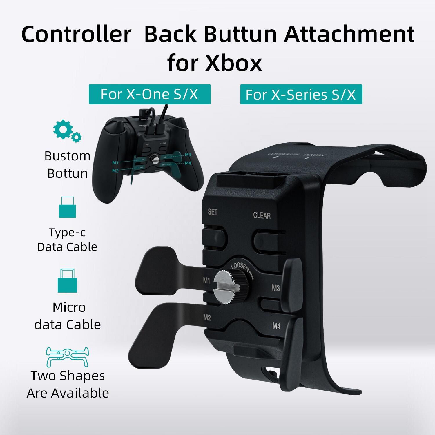 Vogek Controller Back Button Attachment For Xbox One S/x/series S Rear