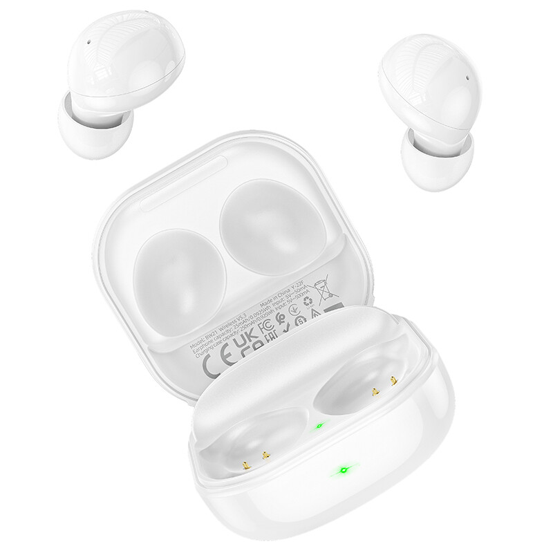 BOROFONE BW21 TWS Earbuds Wireless Headphones Bluetooth Headset BT 5.3 With Microphone Touch Control HD Stereo Sports earphone For iOS Android Xiaomi Huawei Oppo Vivo Sumsung Phone Universal Headphones