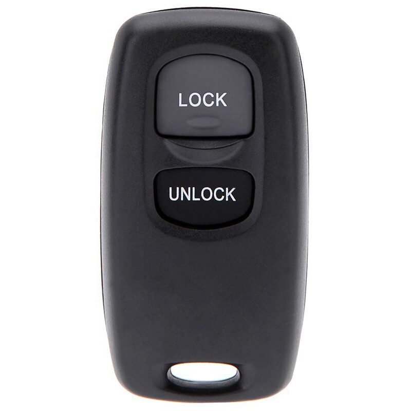 คีย์แบบอันคัทเปลี่ยน2ปุ่ม Keyless Entry กุญแจรีโมต Fob กรณีเชลล์และแป้นปุ่มกดกับมาสด้า2 3 6 323 626