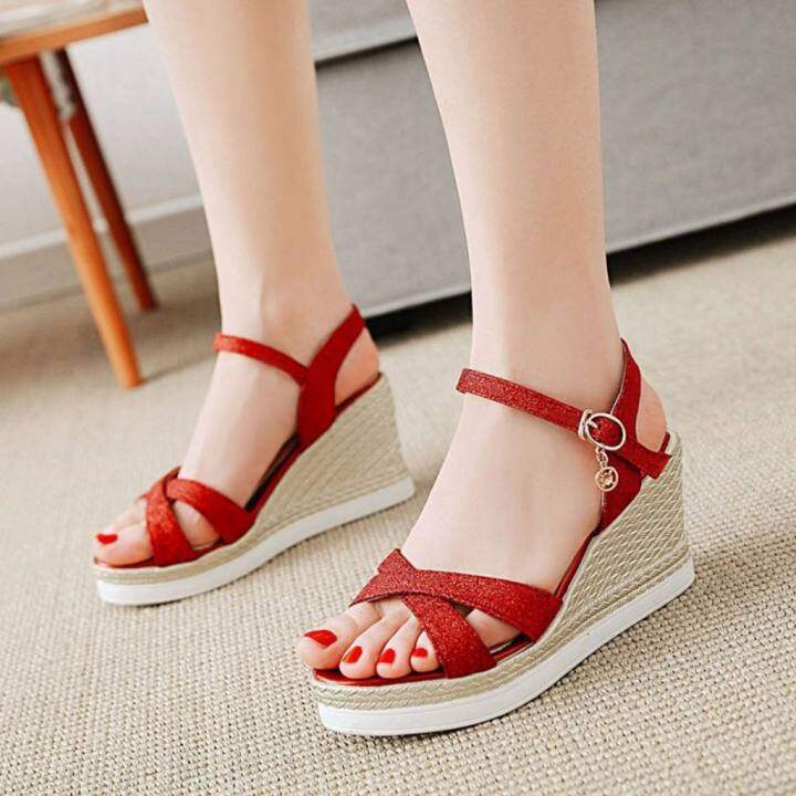 casual heel sandals