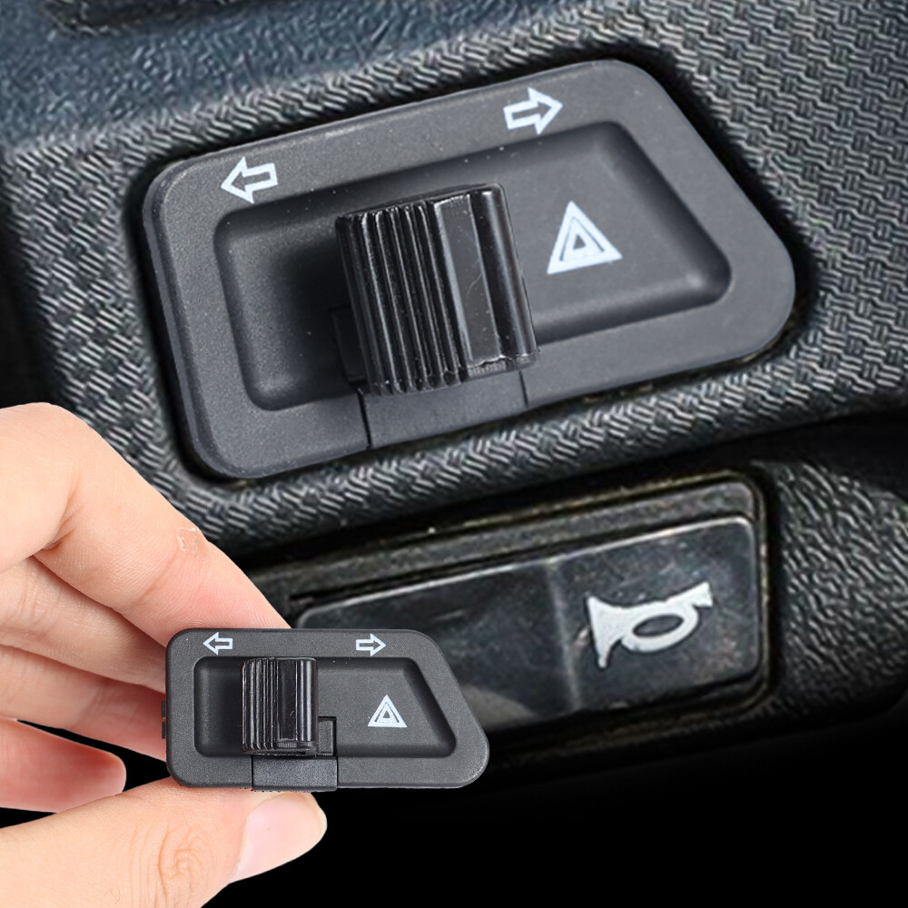 Turn Signal Switch Button 3 Pin Double Flash Light Button for Gy6 125cc 150cc Scooter Parts Replace Easy to Install