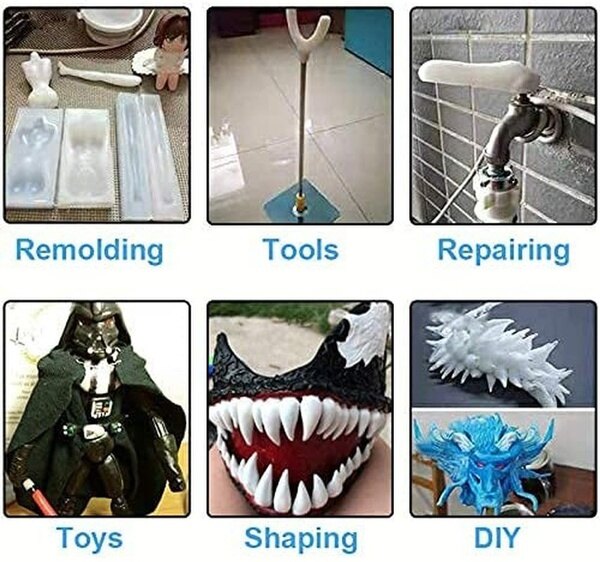 Hot 50g DIY polymorph nhựa nhiệt dẻo polycaprolactone moldable nhựa PELLET đúc hạt