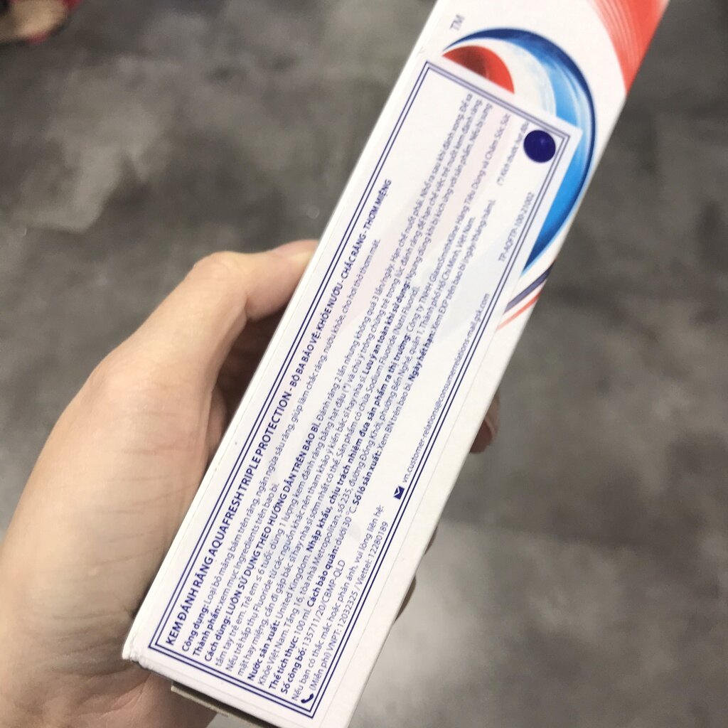 Toothpaste Aquafresh [US] Triple Protection/fresh mint/whitening action toothpaste white teeth kđr mint toothpaste-valadin