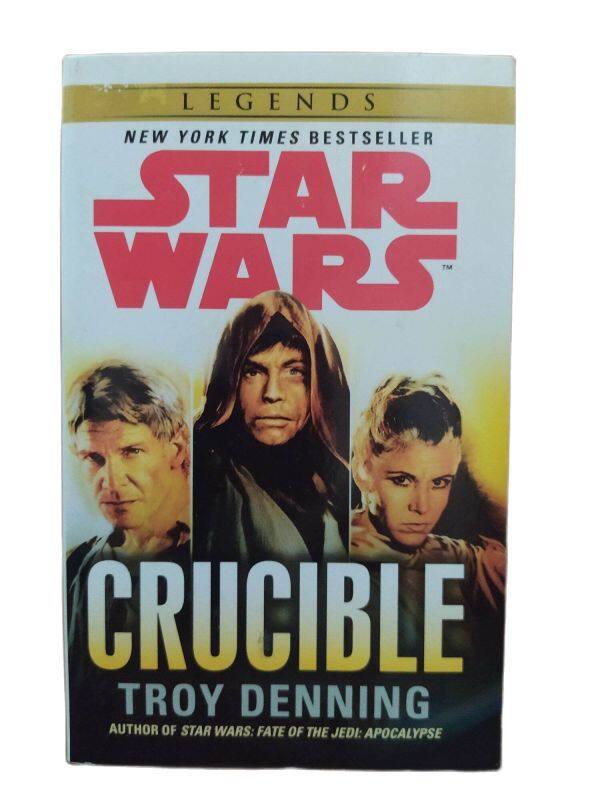 Clearance old stock - Star War: Crucible ISBN 9780099542933 Book in UK A-format size 178 x 111 mm (Paperback) – Original Guaranteed Malaysia