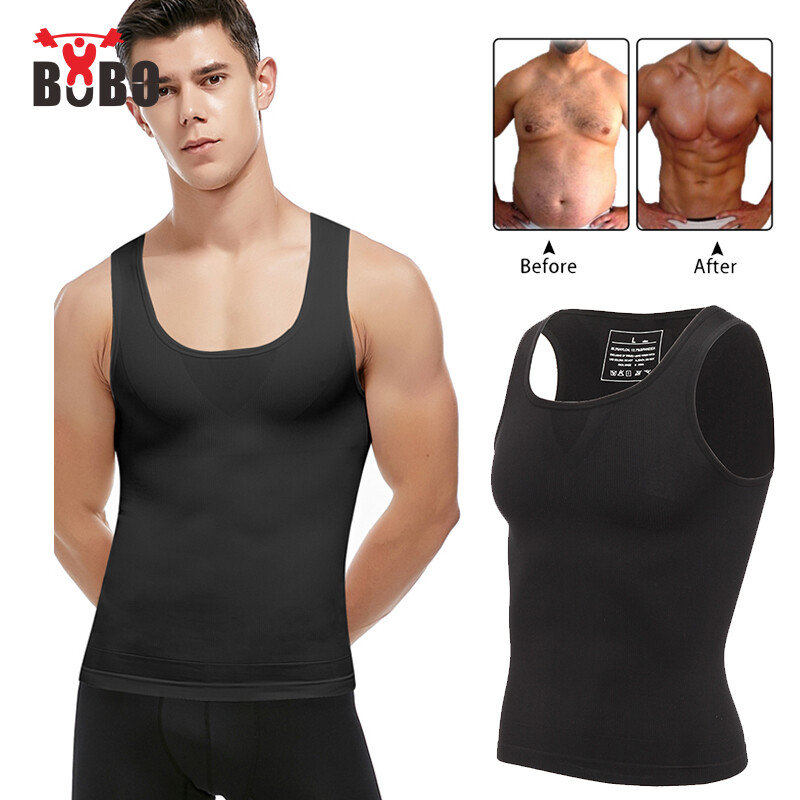 BOBO Seamless Mens Compression Shirt 
