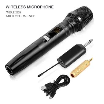handheld microphone with speaker