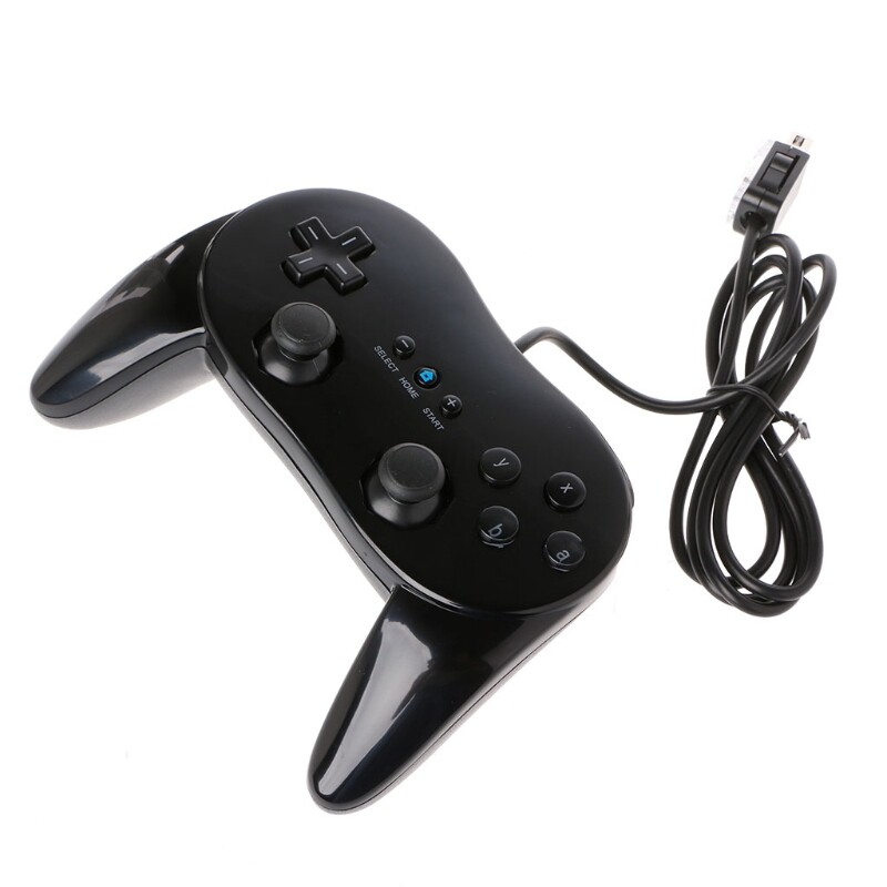 Classic Wired Game Controller Gaming Remote Pro Gamepad Control For Wii