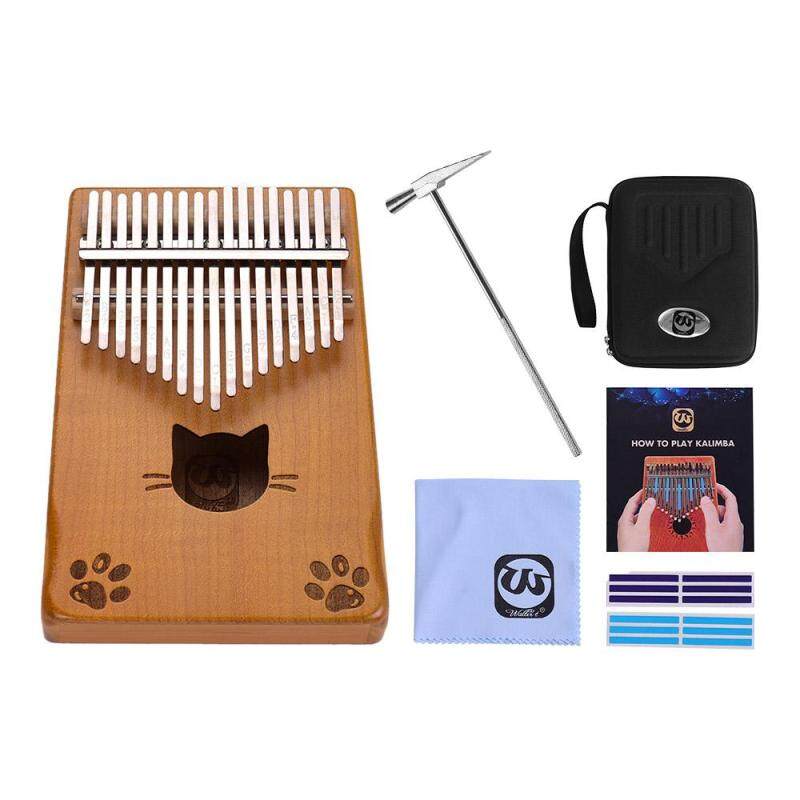 new Walter.t WK-17MS Portable 17-key Kalimba Thumb Piano with gree gifts Malaysia