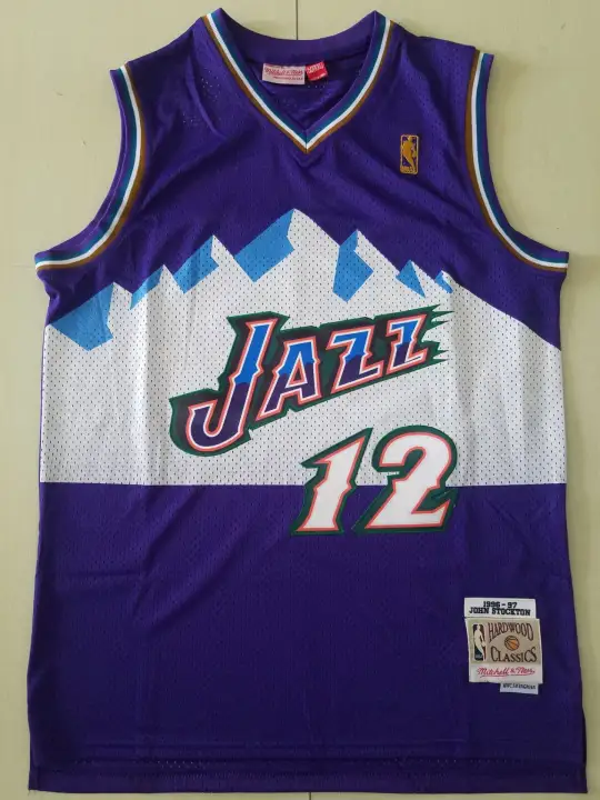 john stockton mitchell and ness jersey