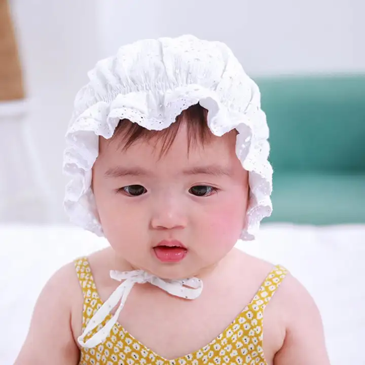 baby lace hat