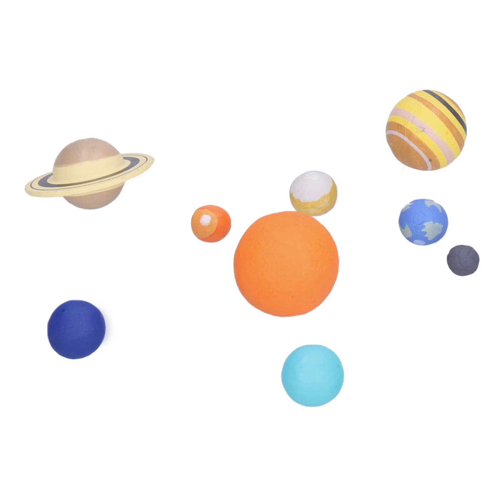 9pcs Solar System Teaching Model Planet Model Astronomy Science Early Learn Toy