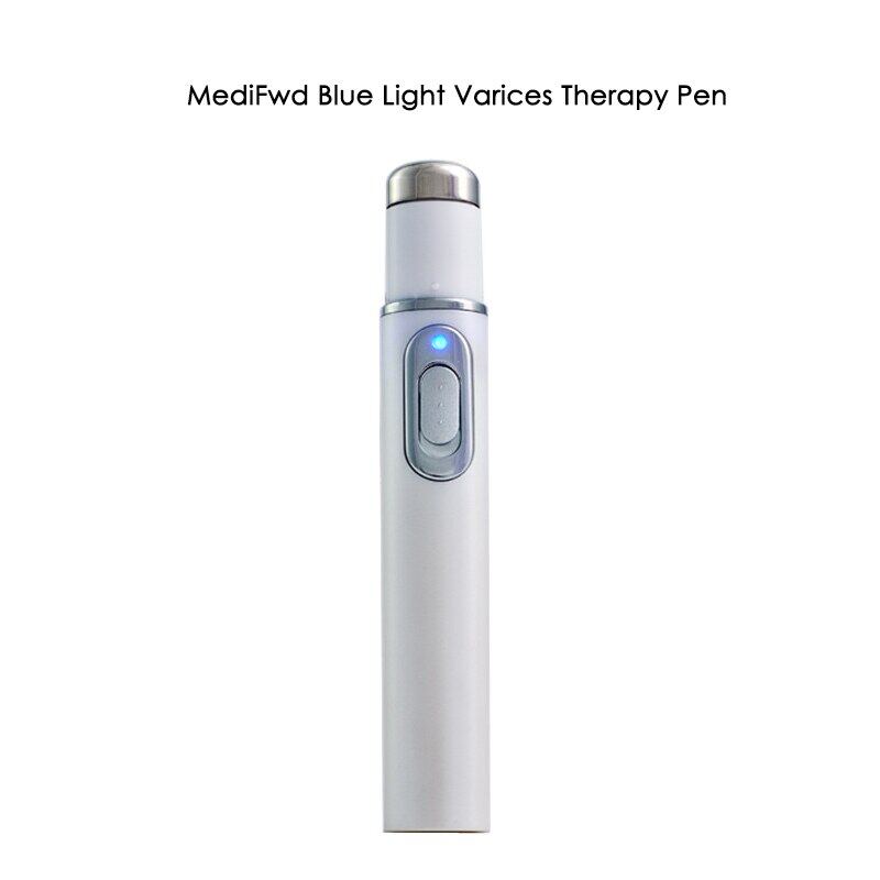 1PC MediFwd Blue Lightวาร์ริ่งTherapyปากกา1Pcการรักษาหลอดเลือดดำโป่งขด