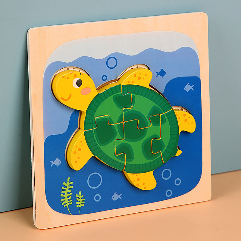 Children's Puzzle Grasp Board (Wooden Educational Puzzle)