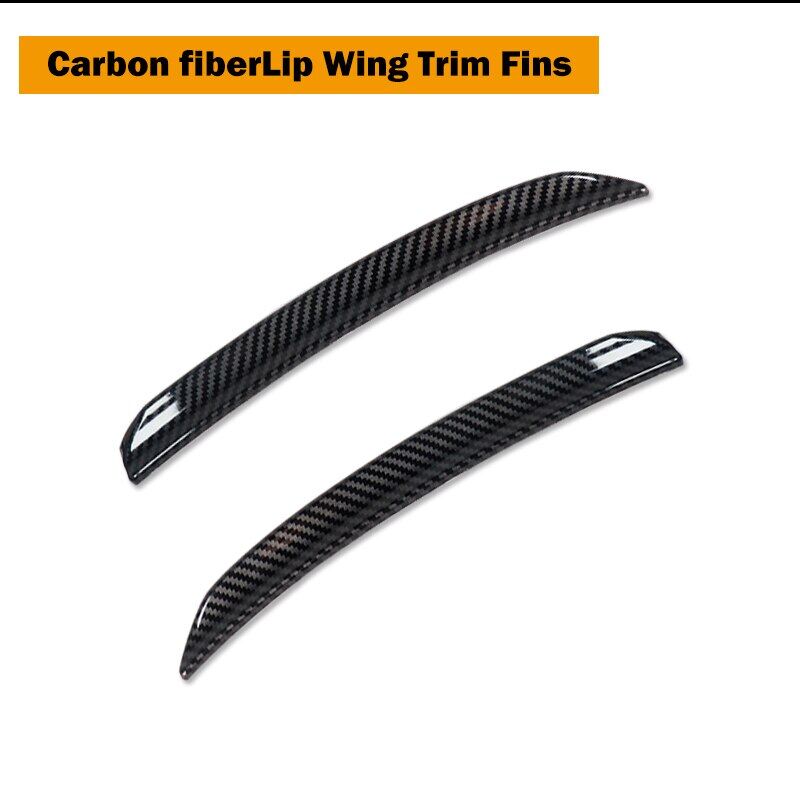 Brand New Sport Red/Carbon Fiber Pattern Style Black Color JCW Spoiler ...