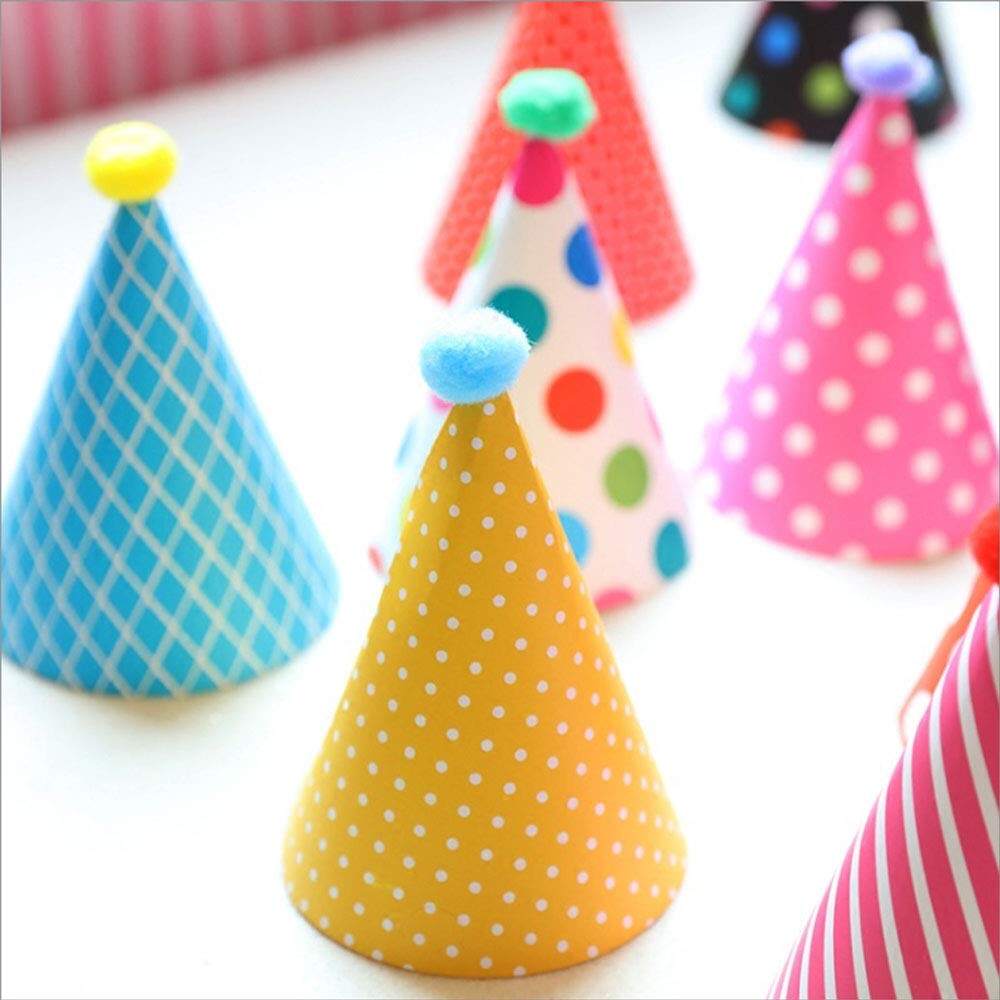 Wubao Birthday Party Hats Fun Party Hats Set for Kids and Adults 11PCS 