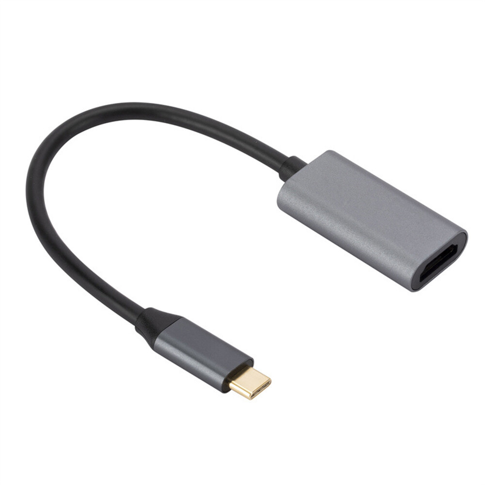 USB 3.1 Type-C To HDMI-compatible Converter Cable Android Phone Screen Projection Type-C To HDMI-compatible Converter Line Portable for Phone Tablets