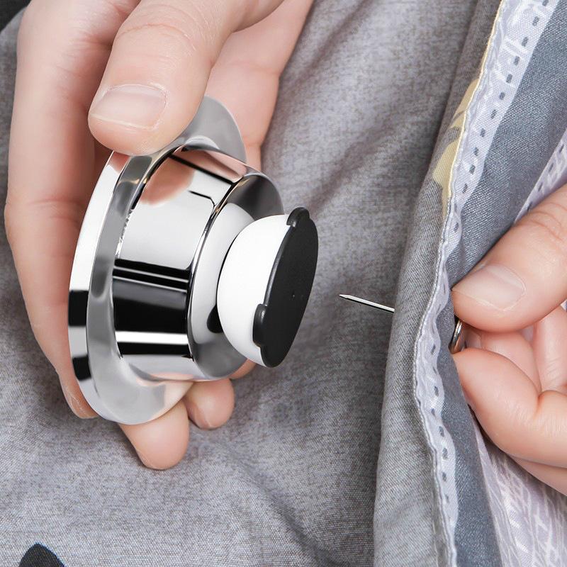 ABH Thickened Stainless Steel Security Door Latch Guard Rotating Safety Door Lock