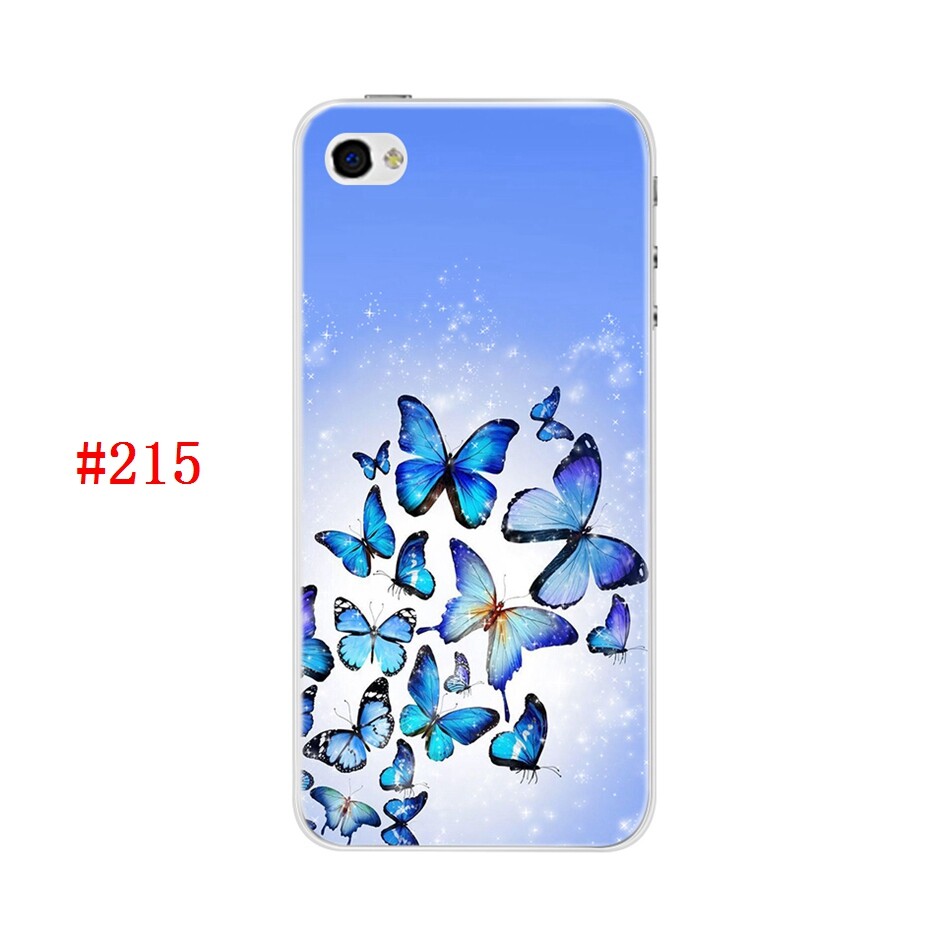 Ốp Bảo Vệ Điện Thoại Cho iPhone 4 4S Ốp Silicon Mềm Mỏng Ốp Lưng Sơn Dễ Thương Vỏ Điện Thoại