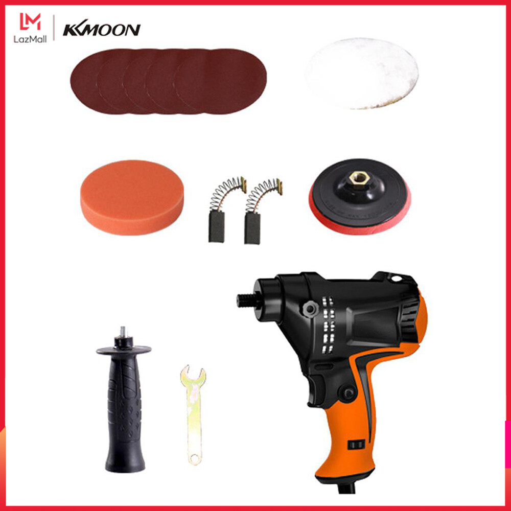 KKmoon 980W Multifunctional Six Gears Adjustable Speed Car Electric Polisher Waxing Machine Automobile Furniture Polishing Tool