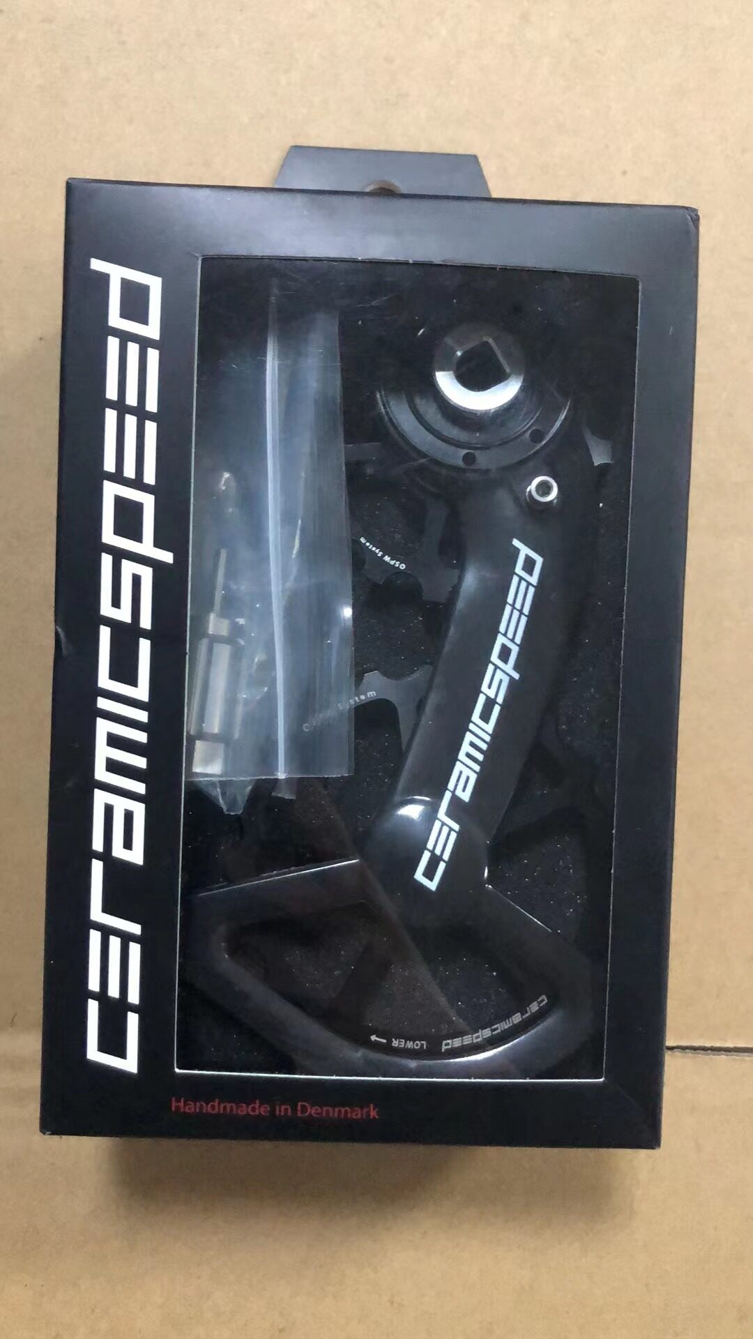 Ceramicspeed OSPW ลูมิเนียมพูลเลย์ความแม่นยำสูงขนาดใหญ่เซรามิคล้อเลื่อน