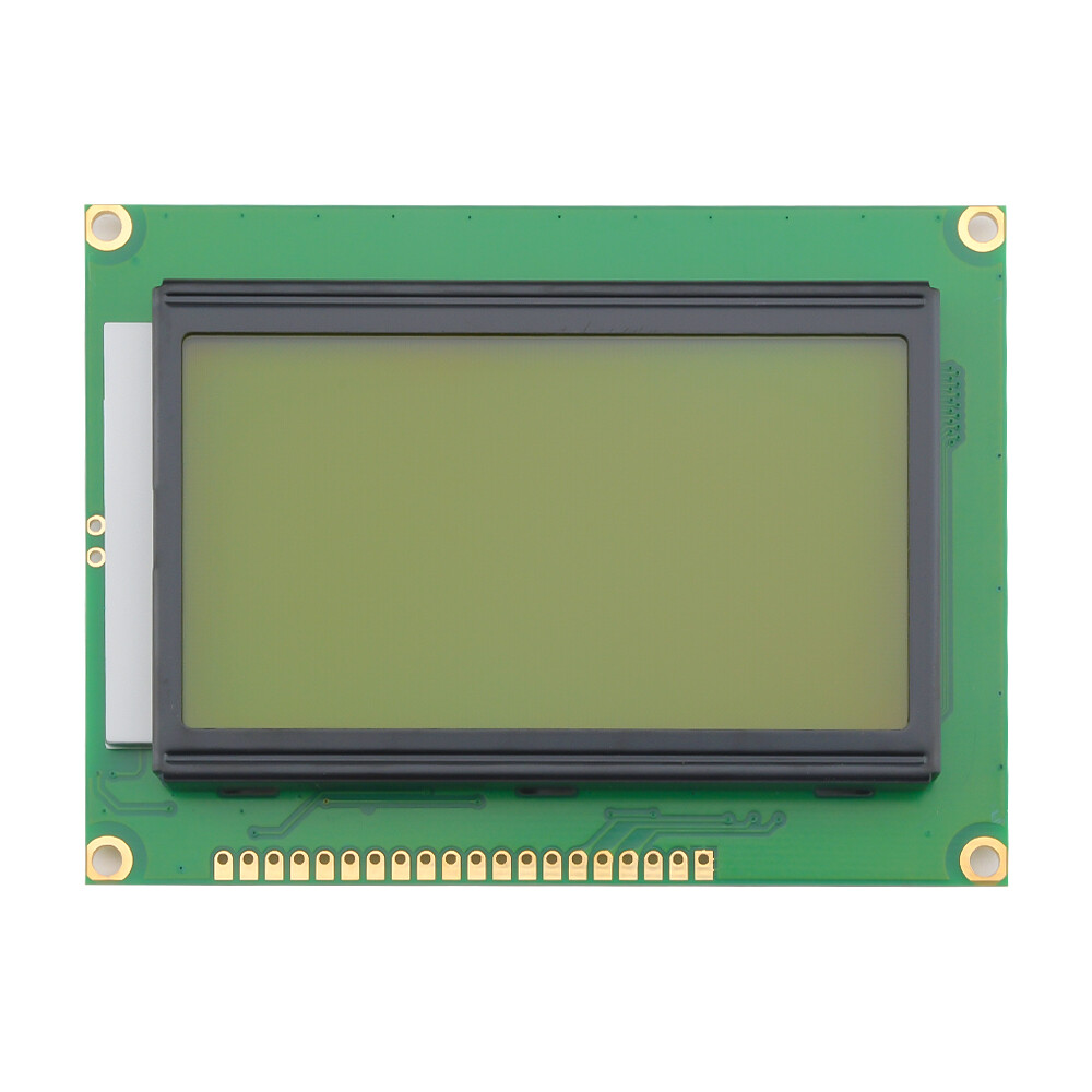 Aideepen 12864 LCD Display Module 5V 8X4 Character GB Chinese Character Library AIP31020 Controller for Pos Machines/Doll Machines/3D Printers and More