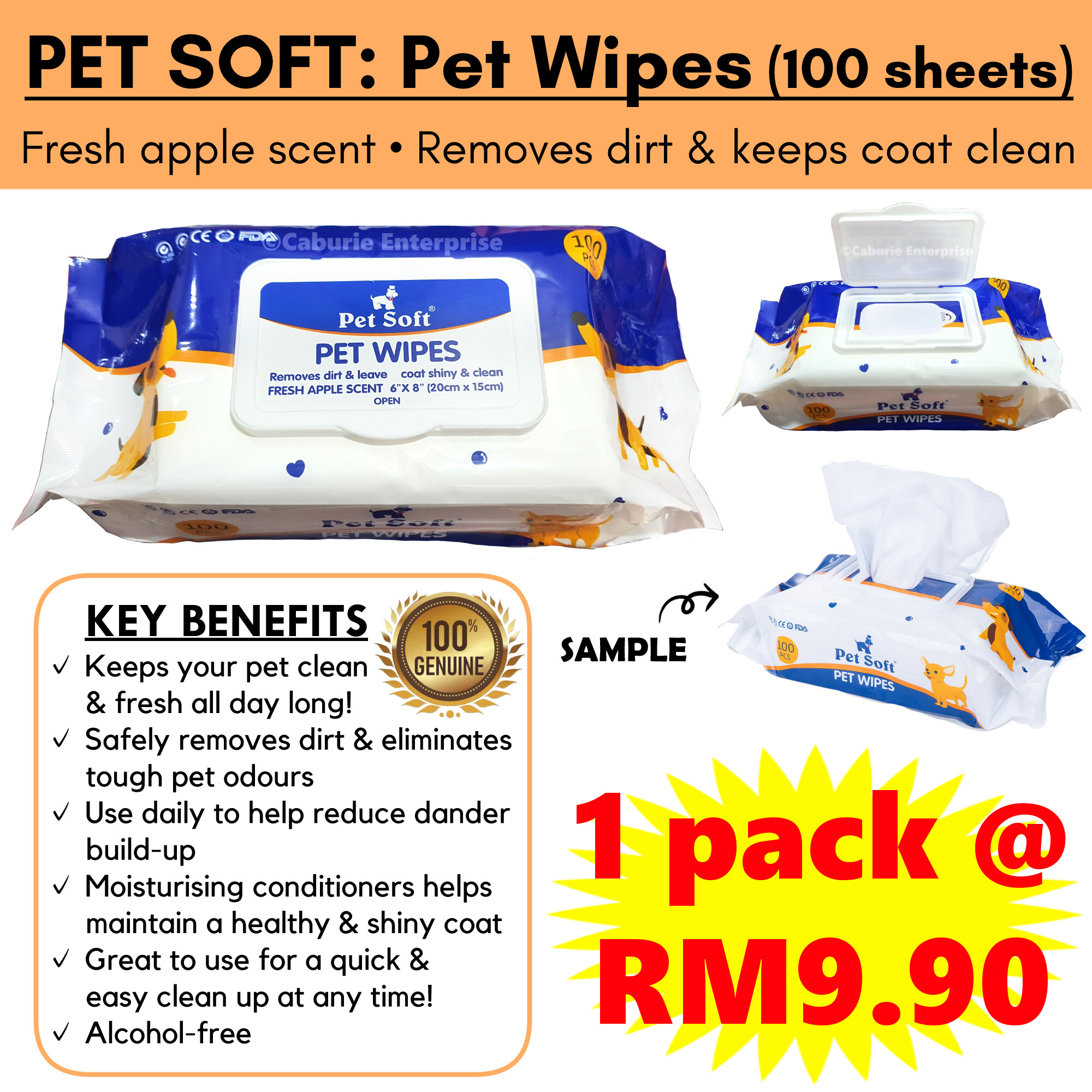 kitten cleaning wipes