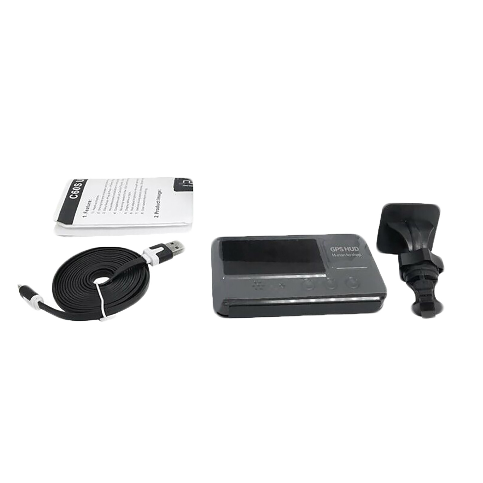 Baicai Kitchen Universal Car Digital Head-Up Display GPS Over-Speed Alarm Speedometer Odometer