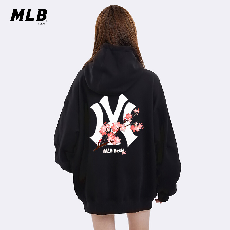 MBL crewneck sweatshirt women's new explosive American fashion brand oversize lazy style