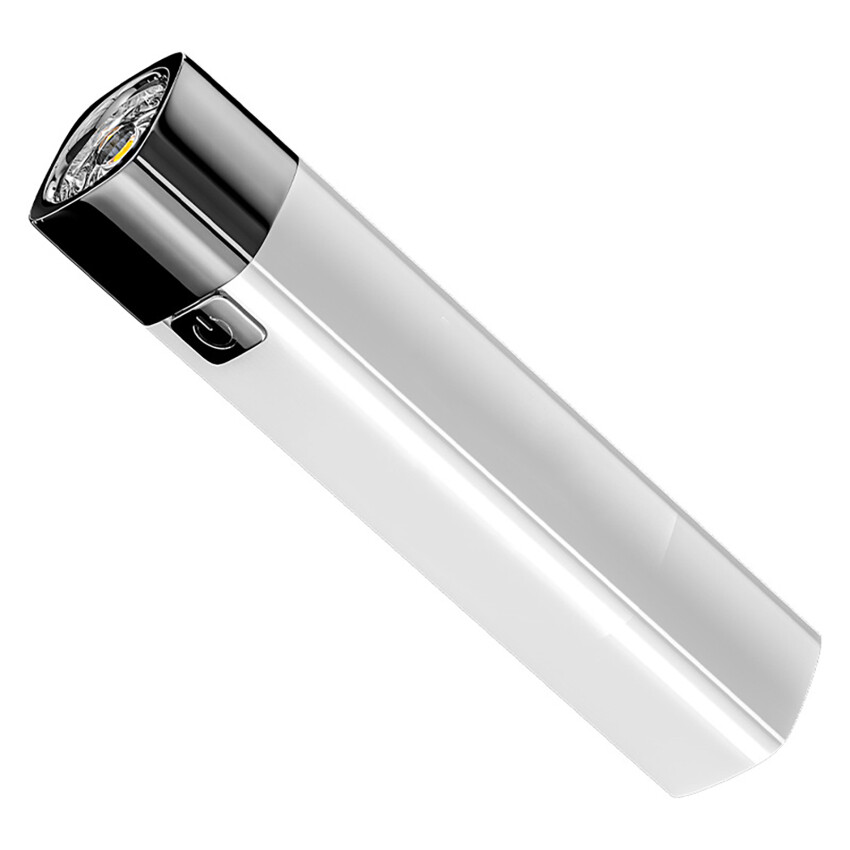 Portable Flashlight With USB Rechargeable Outdoor Small Flashlight