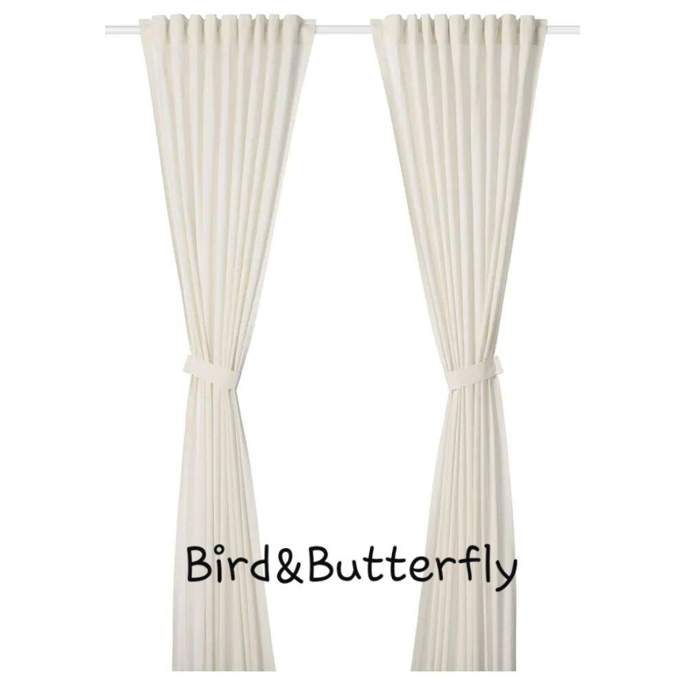 Ikea Majgull Block Out Curtains 1 Pair Shopee Malaysia