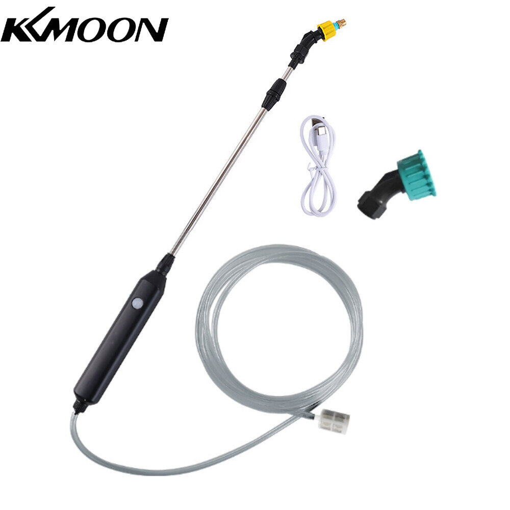 KKmoon Handheld Electric Sprays Machine Portable Automatic Electric Misters Practical Home Plants Watering Sprays Machine Atomizing Water Column Adjustable