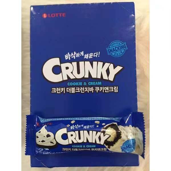 crunky crunch chocolate