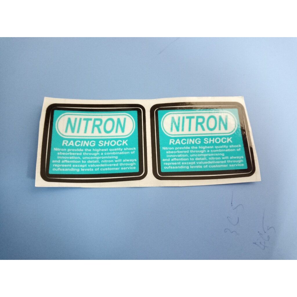 2 tem nitron dán xe
