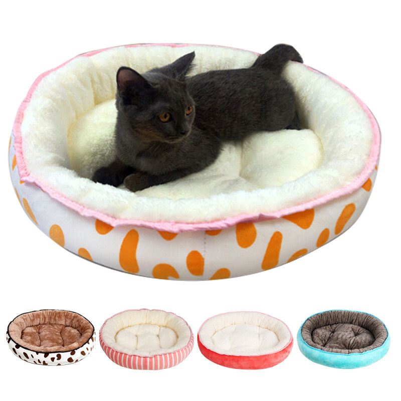Giường Ngủ Ấm Áp Cho Chó Kennel Có Thể Giặt Được Floppy Extra Comfy Plush Đệm Nonslip Đáy Cho Thú Cưng Ngủ