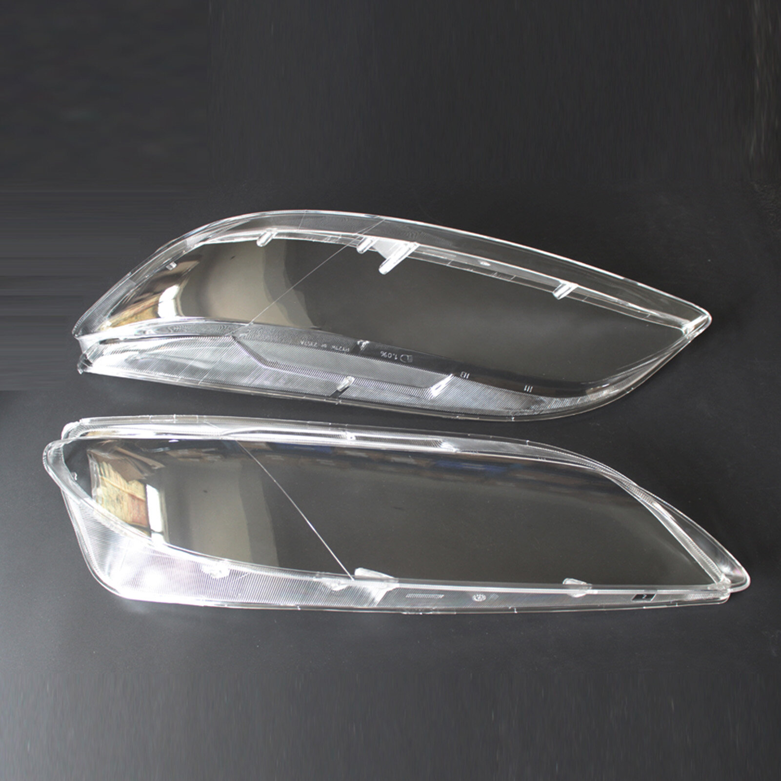 1 Pair Headlight Cover Clear Lens Left & Right Replacement for Mazda 6 2003-2007