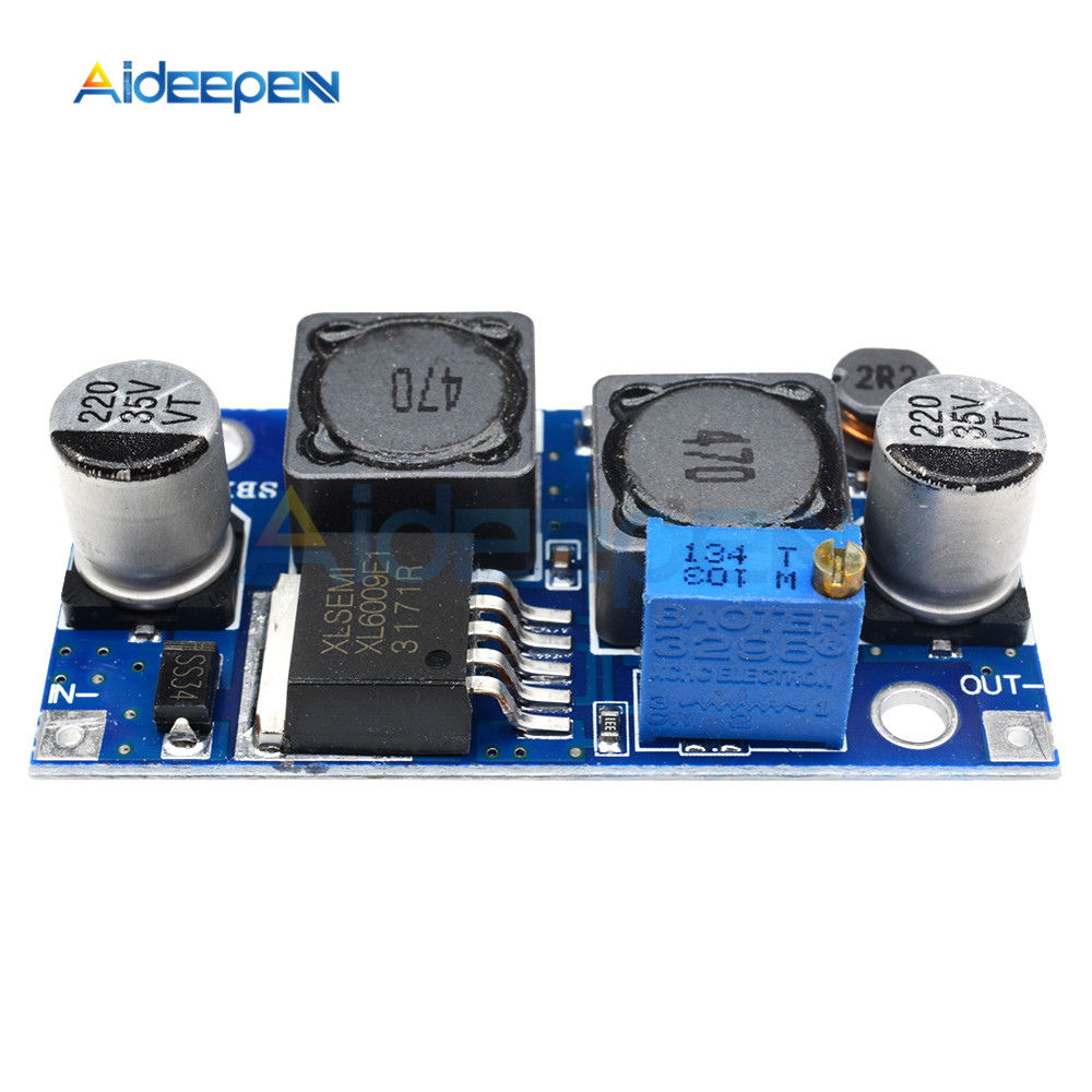 Electric Intensifier Converter Module, Xl6009 Adjustable Solar Voltage Module, 1.25-36V
