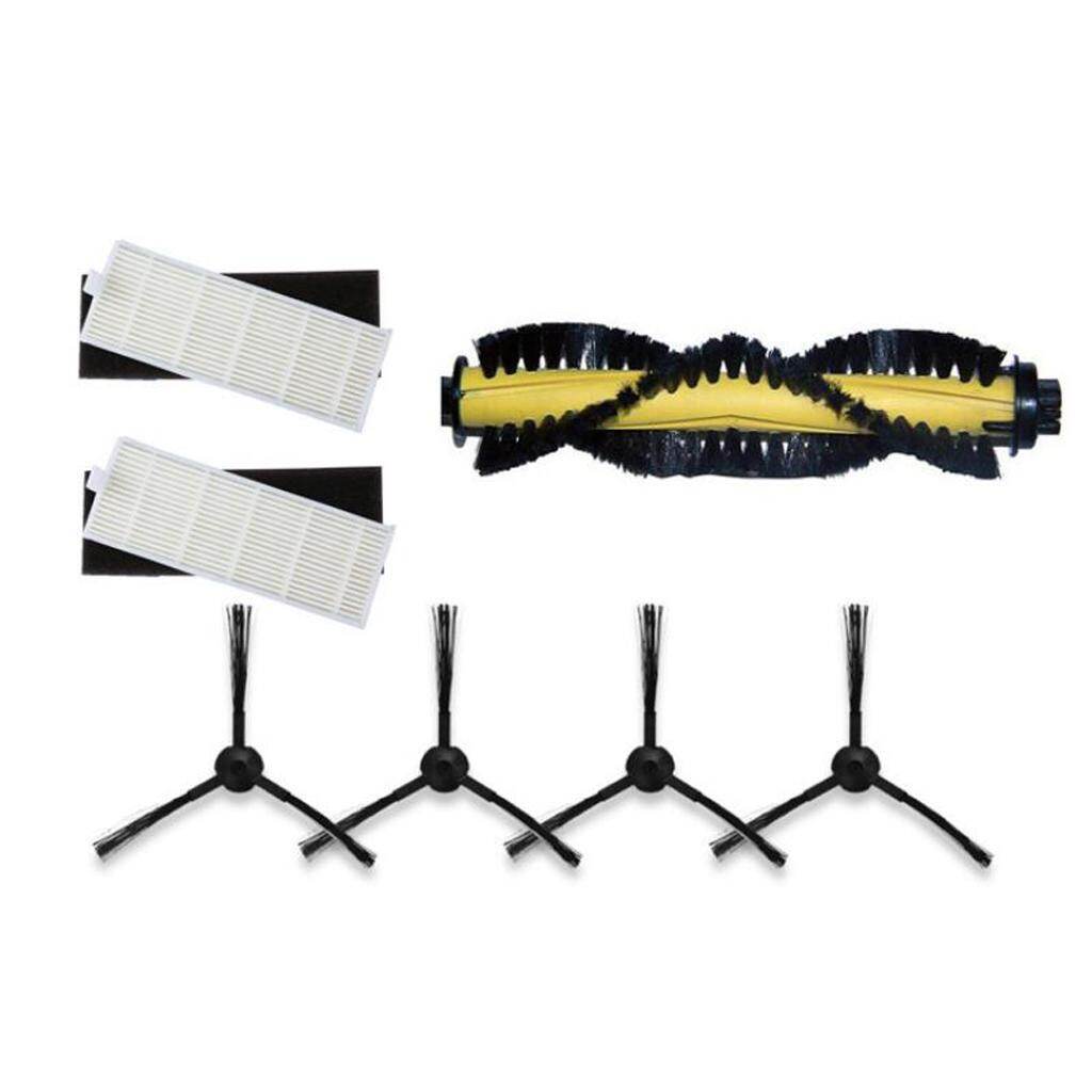 BNTECH Vacuum Replacement Main/Side Brushes Filter Kit for ILIFE A4 Robot
