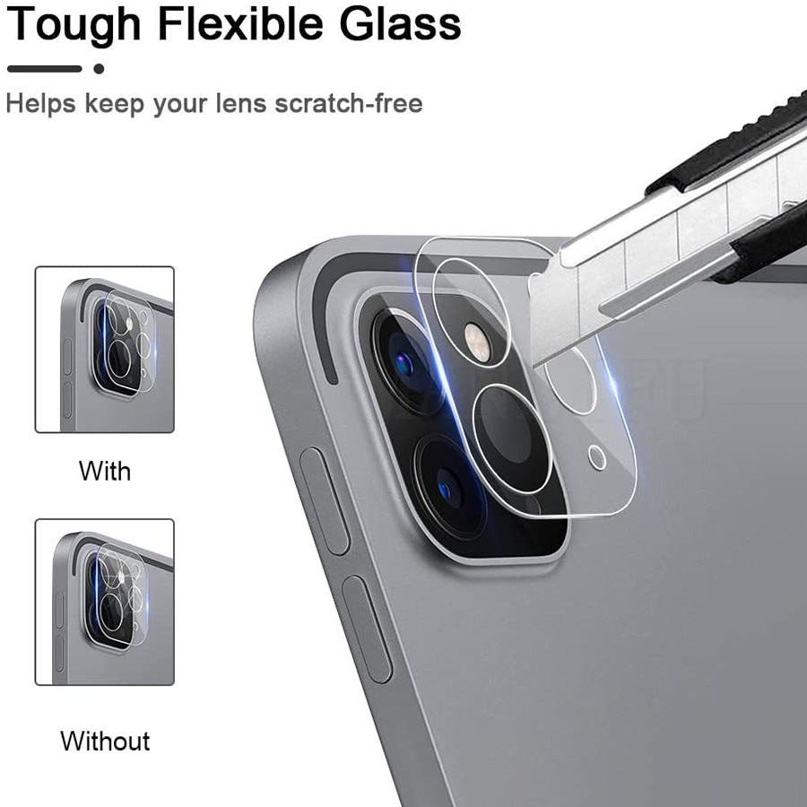 Back Camera Lens Clear Tempered Glass For New Apple iPad Pro 11 2020 Screen Protector Protective Film For Apple iPad Pro 12.9 2020