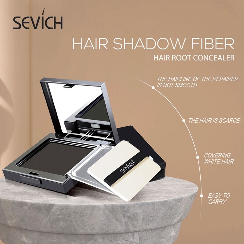 SEVICH Phấn che khuyết điểm phần chân tóc 5 Màu Hair Shadow