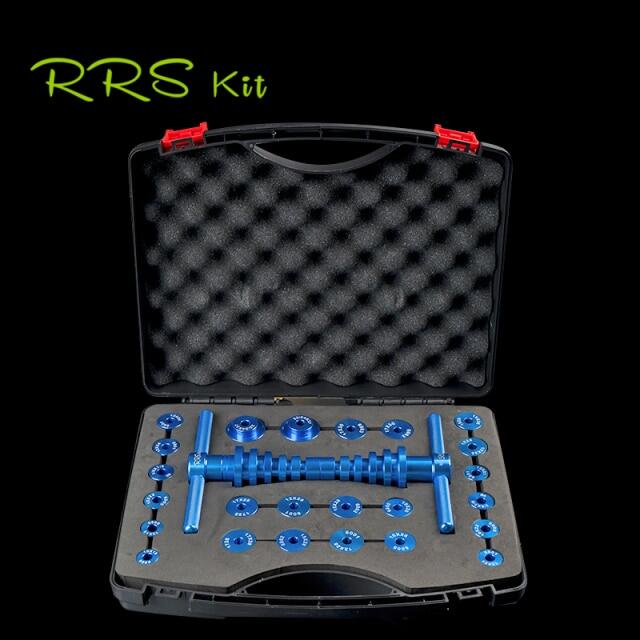Rrskit Bicycle Accessory Bearings Extractor Installation Tool Wheels/Hub Bearings Press Set BB Axis Soft Tail Frame Press Tool