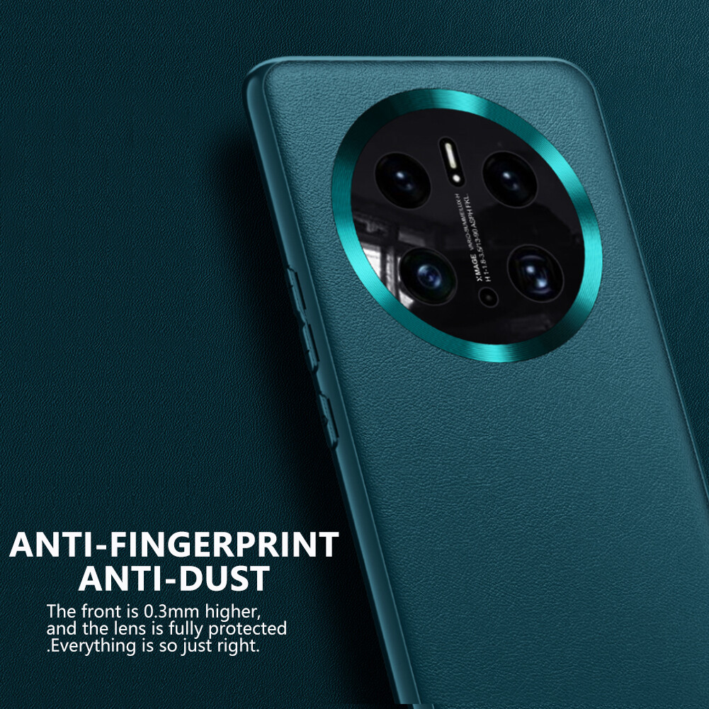 Leather Case for Huawei Mate 50 Pro Case Genuine Leather Shockproof Back Cover Hard Case Protective Capa for Mate 50E
