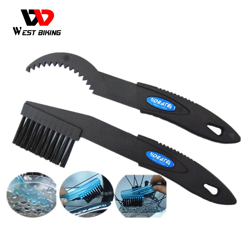 WEST BIKING Bicycle Chain Cleaner Cycling Repair Machine Brushes Wash Tool Set MTB Mountain Bike Chain Cleaner Tool Kits